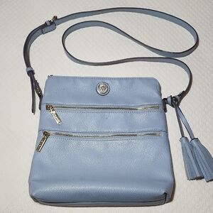 ANNE KLEIN Elegant Blue Crossbody Bag